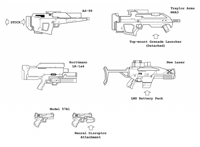Weapons Redesigns
