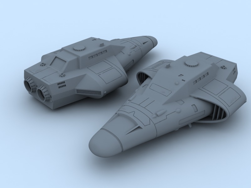 Free Trader model for 3D prototyping